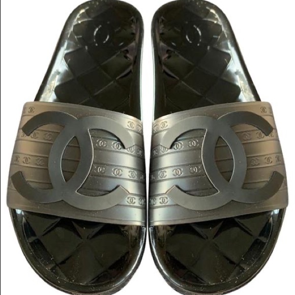 chanel jelly pool slides